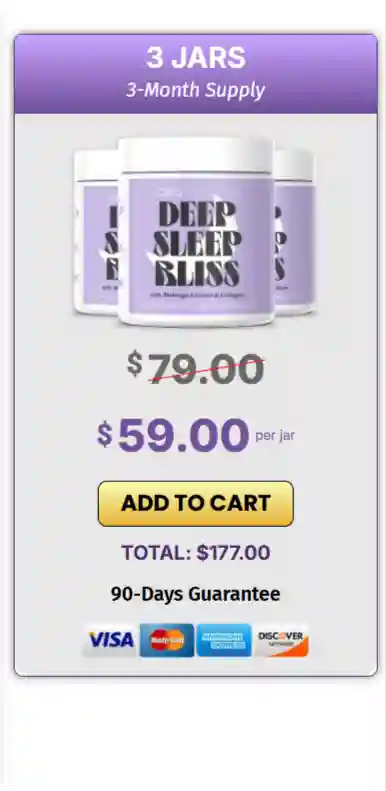 deepsleep bliss 3 Bottles – official shop discount pack